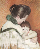 Sleepy Thomas Sucking his Thumb 1893 - Mary Cassatt