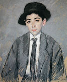 Portrait of Charles Dikran Kelekian Aged 12 1910 - Mary Cassatt
