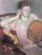 Contemplation 1891 - Mary Cassatt reproduction oil painting