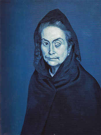 La Celestine Carlotta Valdivia 1903 - Pablo Picasso reproduction oil painting