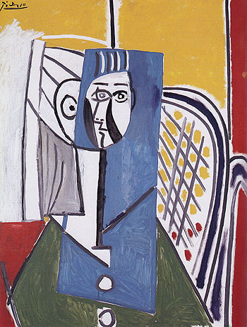 Sylvette 1954 - Pablo Picasso reproduction oil painting