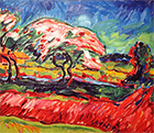 Flowering Trees 1909 - Karl Schmidt-Rottluff