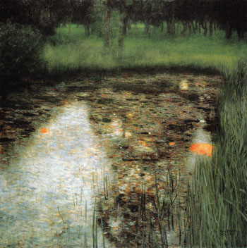 The Swamp 1900 - Gustav Klimt reproduction oil painting