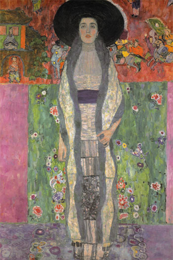 Portrait of Adele Bloch Bauer II 1912 - Gustav Klimt reproduction oil painting