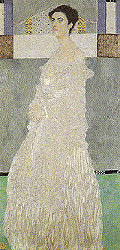 Portrait of Margaret Stonborough Wittgenstein 1905 - Gustav Klimt reproduction oil painting