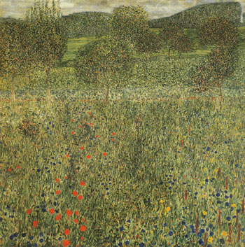 Garden Landscape 1907 - Gustav Klimt reproduction oil painting