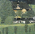 Schloss Kammer on the Attersee II 1909 - Gustav Klimt reproduction oil painting