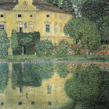 Schloss Kammer on the Attersee IV 1910 - Gustav Klimt reproduction oil painting