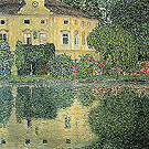 Schloss Kammer on the Attersee IV 1910 - Gustav Klimt reproduction oil painting
