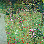Orchard with Roses 1912 - Gustav Klimt