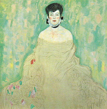 Amalie Zuckerkandl 1917 - Gustav Klimt reproduction oil painting