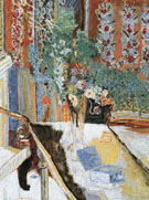 Interior with Flowers 1919 - Pierre Bonnard