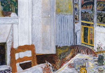 White Interior 1932 - Pierre Bonnard reproduction oil painting