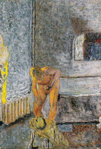 Nude in an Interior c1935 - Pierre Bonnard reproduction oil painting