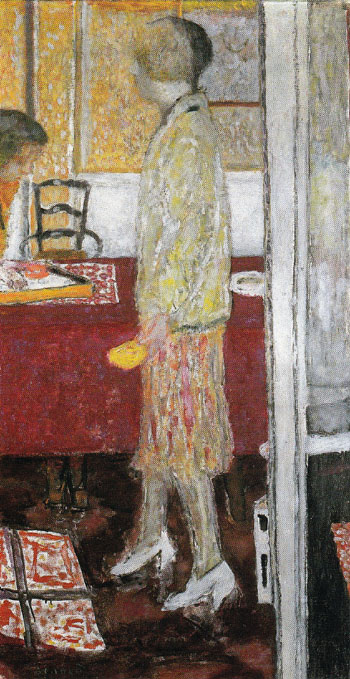 Marthe in the Dining Room 1933 - Pierre Bonnard reproduction oil painting