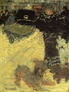 Street Scene Place Clichy c1895 - Pierre Bonnard