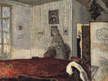 Interior with Screen c1906 - Pierre Bonnard reproduction oil painting