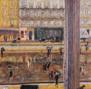 Boulevard des Batignolles 1926 - Pierre Bonnard reproduction oil painting