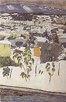 Le Cannet under the Snow 1927 - Pierre Bonnard reproduction oil painting