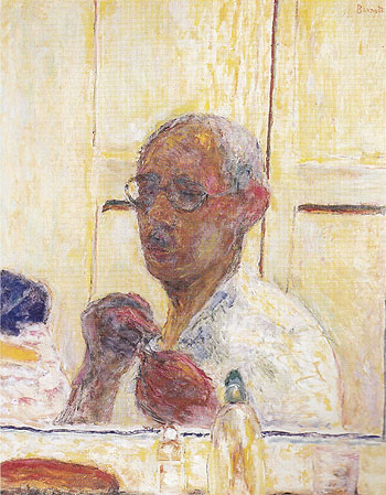 Self Portrait c1938 - Pierre Bonnard reproduction oil painting