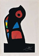 Untitled 1963 A - Joan Miro reproduction oil painting
