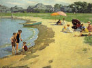 A Family Picnic - Edward Henry Potthast reproduction oil painting