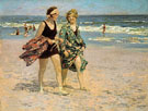 Blonde and Brunette - Edward Henry Potthast reproduction oil painting