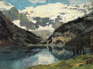 Lake Louise - Edward Henry Potthast reproduction oil painting