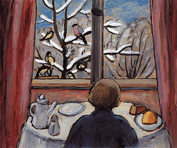Breakfast of the Birds 1934 - Gabriele Munter reproduction oil painting