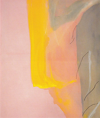 Spiritualist 1973 - Helen Frankenthaler reproduction oil painting