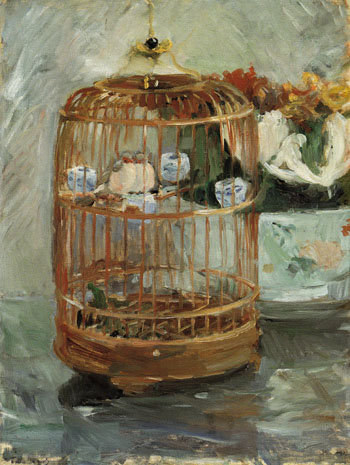 The Cage 1885 - Berthe Morisot reproduction oil painting