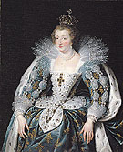 Portrait of Anne of Austria Queen of France c1622 - Peter Paul Rubens