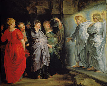 The Holy Women at the Sepulchre c1611 - Peter Paul Rubens reproduction oil painting