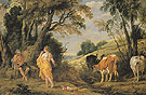 Mercury and Argus c1586 - Jacob Jardaens reproduction oil painting