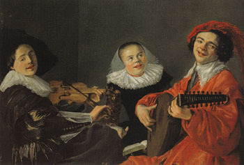 The Concert c1631 - Judith Leyster reproduction oil painting