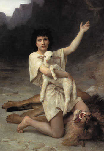 The Shepherd David 1895 - Elizabeth Jane Gardner reproduction oil painting