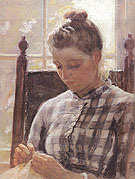 June c1893 - Ellen Day Hale reproduction oil painting