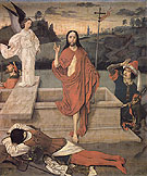 The Resurrection c1455 - Dieric Bouts reproduction oil painting