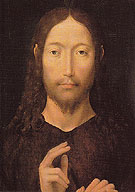 The Blessing Christ 1478 - Hans Memlinc