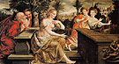 Susanna and the Elders 1564 - Jan Metsys reproduction oil painting