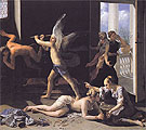 Martha Rebuking Mary for Her Vanity 1660 - Guido Cagnacci reproduction oil painting