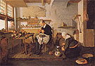 The Cobblers Shop - Quirin Gerritsz reproduction oil painting