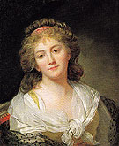 Self Portrait - Marie Genevieve Bouliar reproduction oil painting