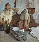 The Ironers c1884 - Edgar Degas