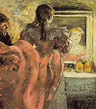 Actress in Her Dressing Room c1878 - Edgar Degas