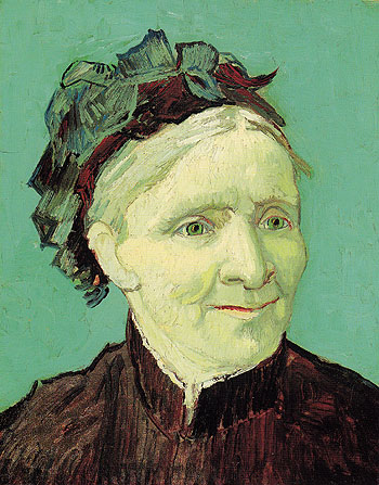 Portrait of the Artists Mother 1888 - Vincent van Gogh reproduction oil painting