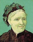 Portrait of the Artists Mother 1888 - Vincent van Gogh reproduction oil painting