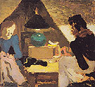 Dressmakers Under the Lamp - Edouard Vuillard
