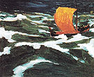 The Sea I 1912 - Emile Nolde reproduction oil painting