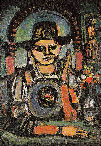 The Chinese Man 1937 - George Rouault reproduction oil painting